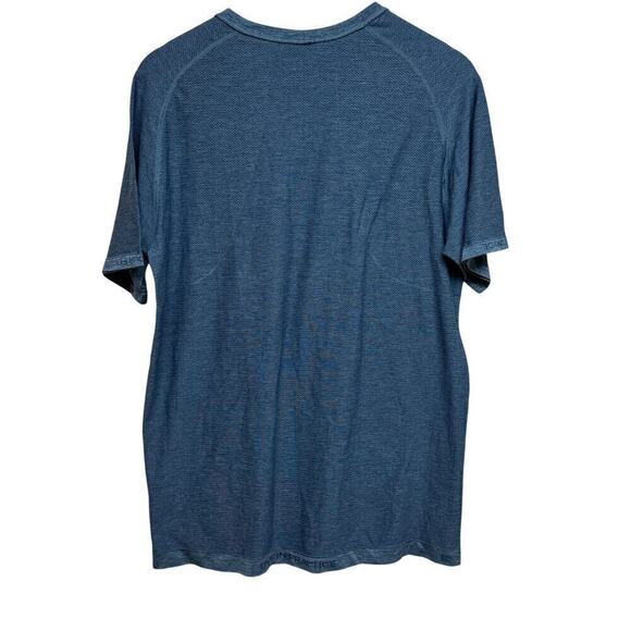 Lululemon Other - LULULEMON Blue Lightweight Short Sleeve Stretch Workout Shirt - Men's Sz M